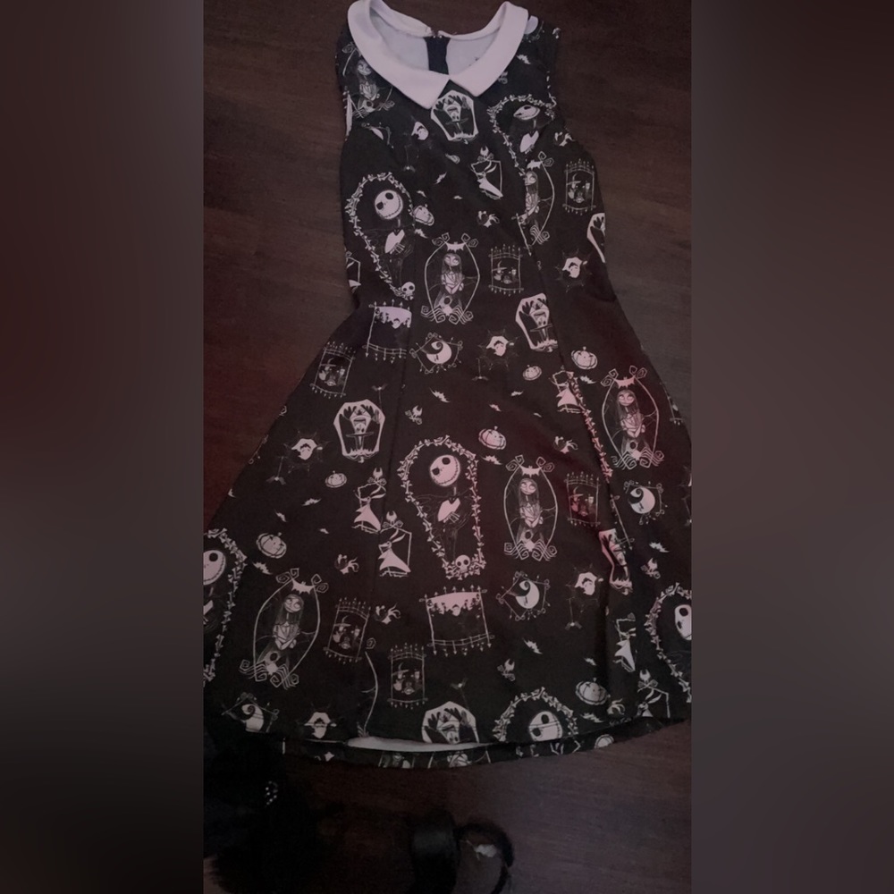 Nightmare before Christmas sleeveless Peterpan dress